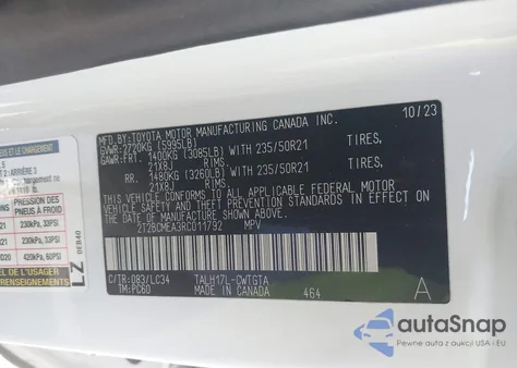 2024 Lexus Rx 500H F Sport Performance from USA, damaged, VIN 2T2BCMEA3RC011792